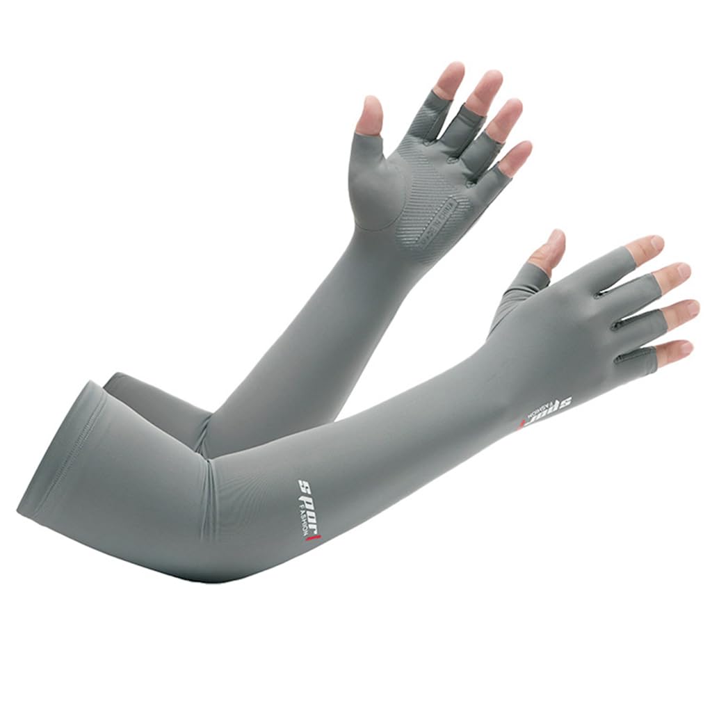 Optifit 2 Pair Arm Sleeves for Men Women, UV Protection and Sunblock Hand Sleeves For Driving, Cycling, Tennis, Cricket, Football, Golf, Outdoor, Gym, Riding(L) Optifit 2 Pair Arm Sleeves for Men Women, UV Protection and Sunblock Hand Sleeves For Driving, Cycling, Tennis, Cricket, Football, Golf, Outdoor, Gym, Riding(L)